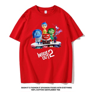 衣服 儿童vintage宽松纯棉短袖 头脑特工队忧忧周边t恤夏男女款 美式