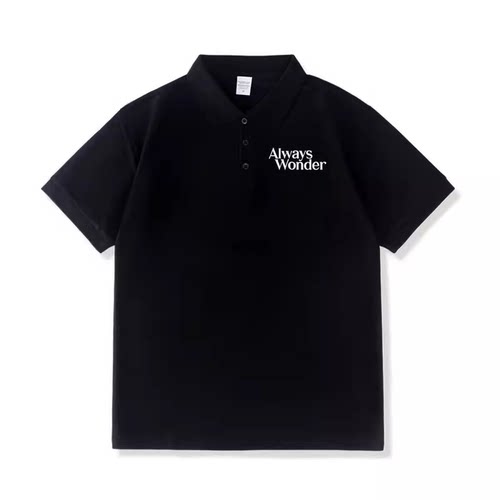 Lingorm邝玲玲同款POLO衫宽松短袖T恤女Always Wonder上2026衣服