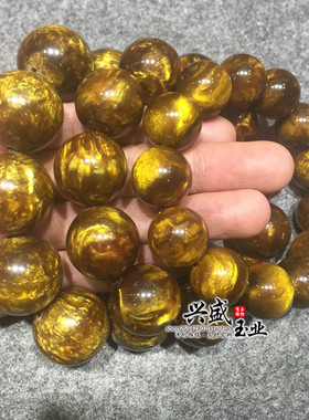 金丝海柳树脂黑珊瑚单圈文玩手串