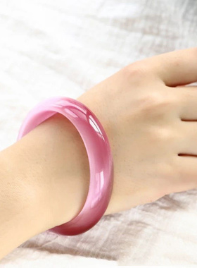 猫眼水晶饰品甜美风闪亮多色手链