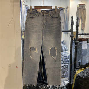 牛仔长裤 半价优惠牛仔裤 多款 宽松显瘦长裤 女2024春款