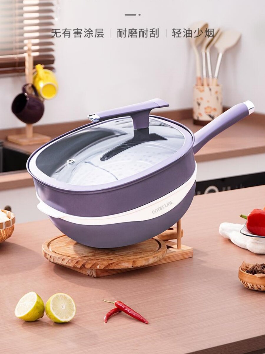 Titanium Non-Stick Cookware for Large Family Meals - Buy from Taobao, China | Shopme Agent