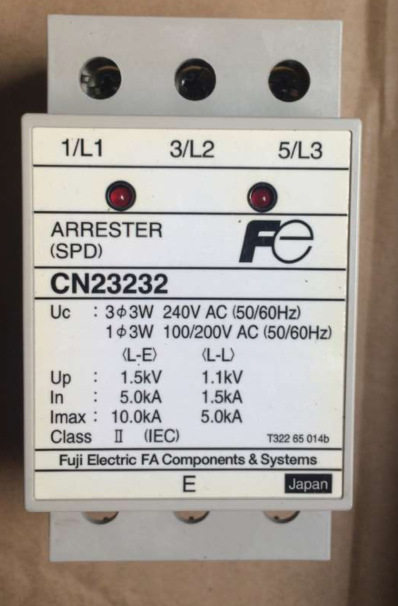 拍前询价cn23232 arrester(spd) ac100-200v全新二手
