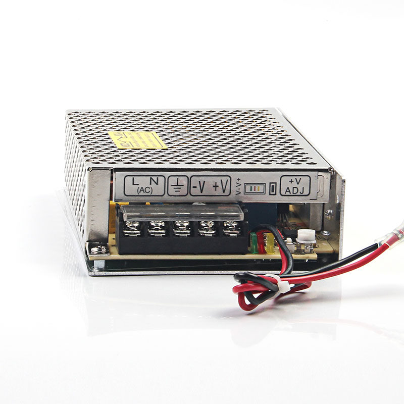UPS充电12V开关电源SC-120W60W35W门禁220V转直流24V监控蓄电应急