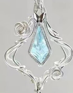 瞳海悬梦森系手工绕线项链清新百搭ins潮流时尚闺蜜项链小众礼物