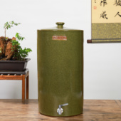 油缸陶瓷带水龙头厨房花生油菜油山茶油密封30斤50斤100斤装 水缸