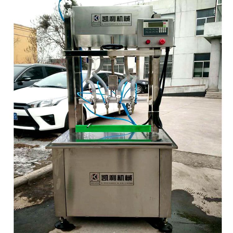 小型玻璃水 防冻液灌装机 白酒半自动灌装机 桶装液体灌装机 定做