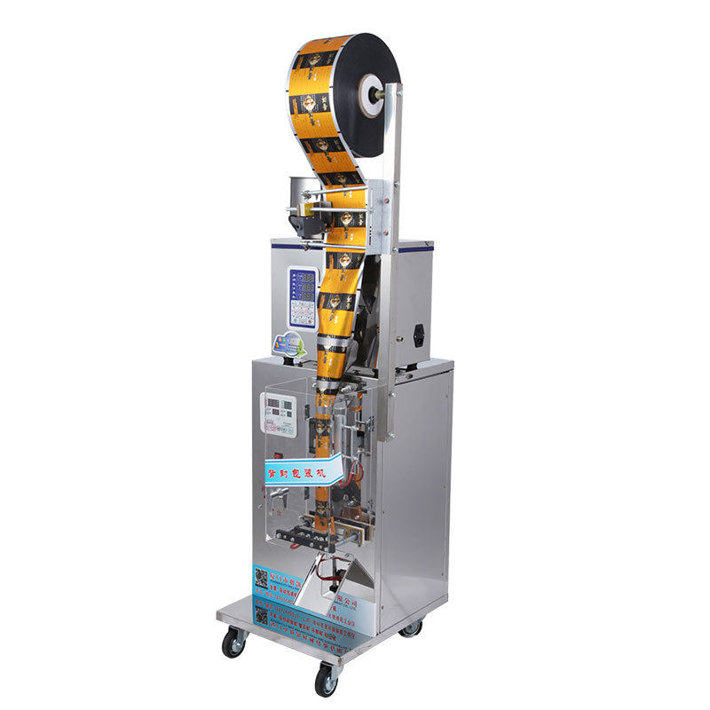 洲达全自动罐装背封机器 食品定量1-100克封装机茶叶包装机