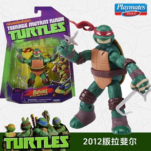 Playmates忍者神龟多纳泰罗施莱德金属头手办儿童男女孩玩具正版