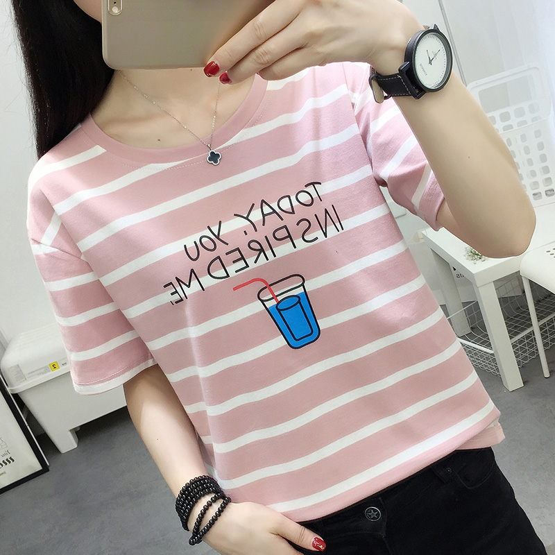 ʱÉÐtÐôÅ®2018пî¶ÌÐäÌåÐôº«°æulzzang³±¿íËÉÏÔÊÝѧÉú°ëÐäÉÏÒÂ