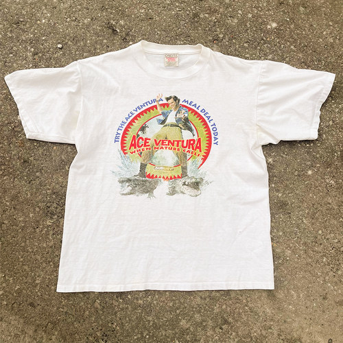 ACE Ventura T-shirt短袖t恤 White Graphic Vintage Boxy