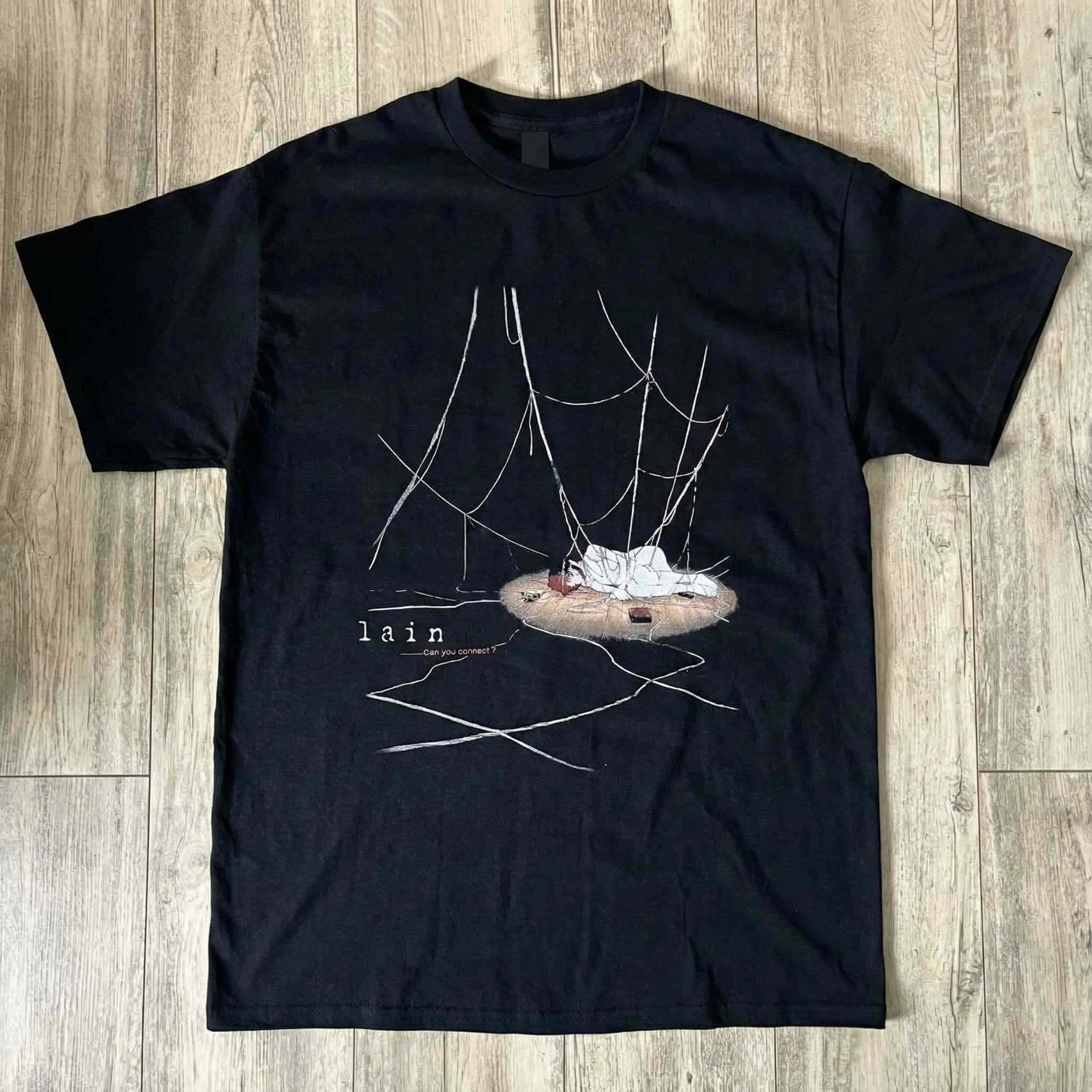 thumbnail for Selected good things recommended Cyberpunk Suzune lain niche gloomy style dark men's and women's short-sleeved T-shirts