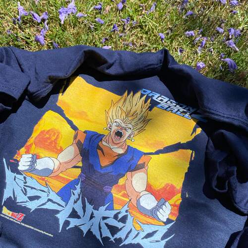 Dragon Ball z龙珠Z Adventure anime vintage日系T-shirt短袖t恤