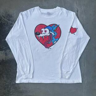 精选好物推荐 Jesus Lizard蜥蜴硬核摇滚高级感情侣长袖打底t恤