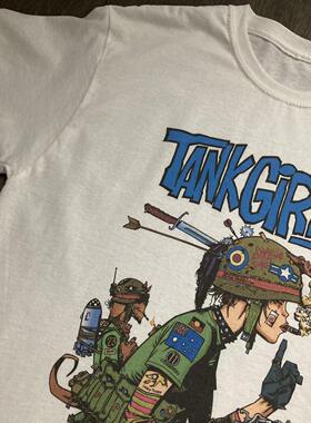 精选好物推荐 英国经典朋克漫画坦克女郎Tank Girl男女款短袖t恤