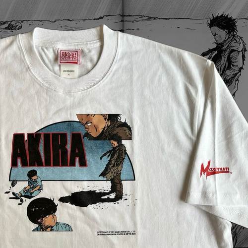 Akira日式动漫大友克洋Adventure anime oversize T-shirt短袖t恤