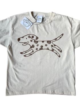精选好物推荐！斑点狗潮流清新卡通简约vintage宽松男女短袖t恤