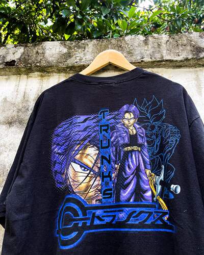 Dragon Ball Z经典日漫龙珠Z Rare vintage百搭显瘦tee短袖t恤