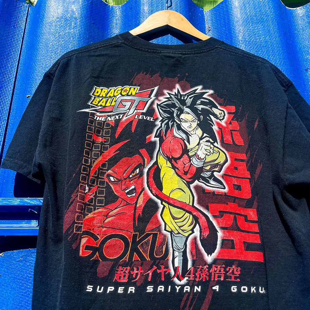 90s Dragon Ball Z 经典日漫Back pattern T-shirt短袖t恤男女款