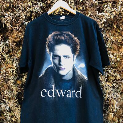 vintage The Twilight Saga Edward暮光之城 T-shirt 短袖t恤