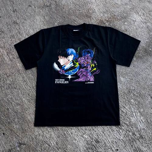 Eva T-shirt短袖t恤 Black Sick design Vintage Punk