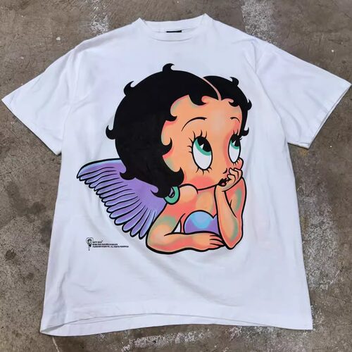 精选好物推荐！动漫贝蒂小姐 Betty Boop周边男女同款短袖T恤