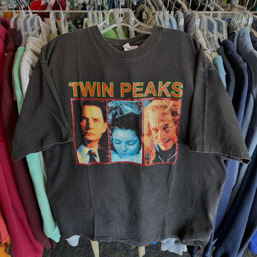 精选好物推荐 twin peaks双峰镇美式经典影视oversize男女短袖t恤