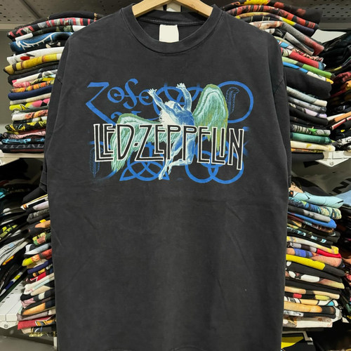 精选好物推荐英国传奇摇滚乐队齐柏林飞艇Led Zeppelin短袖T恤热