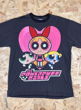 The Power Flying girls T-shirt短袖t恤 Navy blue Cute