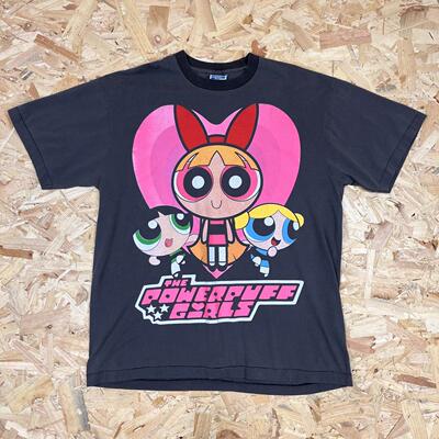 The Power Flying girls T-shirt短袖t恤 Navy blue Cute
