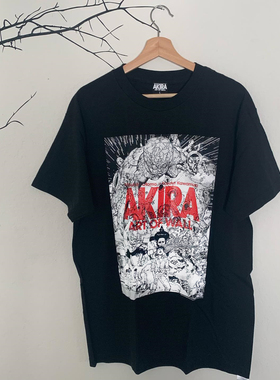 Imaptience百宝箱2023夏新款阿基拉做旧vantage古着美潮男女半袖