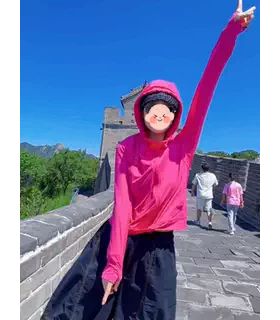 亮绿色防晒衣女士2025夏季新款冰感因子速干户外跑步休闲外套开衫