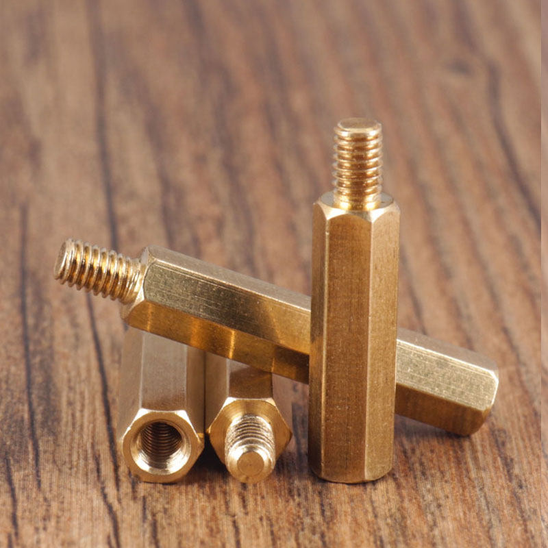 坚奕单头六角柱铜螺柱电脑机箱主板螺丝单通隔离柱支撑柱M2M2.5,五金/工具,螺柱,淘宝优惠券,粉丝福利购,淘宝优惠卷