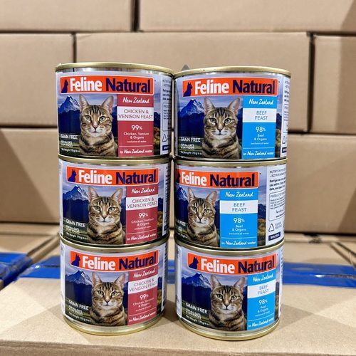 临期六罐k9natural猫罐头新西兰进口猫罐头主食罐猫粮猫咪湿粮