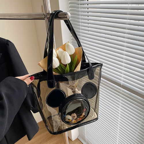 休闲卡通单肩妈咪包手拎袋