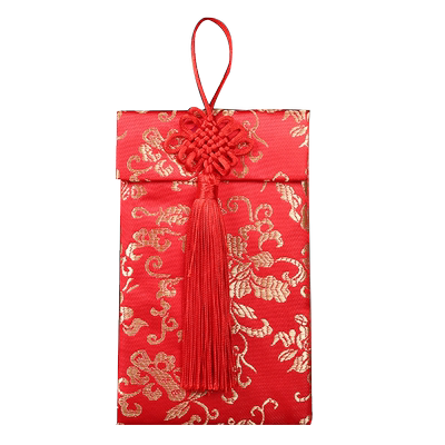 新年红包万元包2020新款鼠年过年利是封春节创意个性锦缎红包大中小号红包袋高档结婚布艺红包婚礼改口费生日