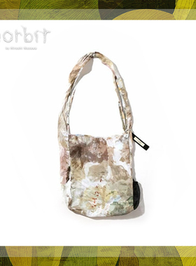 Norbit 日系迷彩斜挎包手提袋环保袋收纳购物袋速干防撕裂单肩包