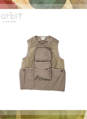 Norbit 山系户外机能露营机能马甲 防水多口袋 旅行徒步背心外套