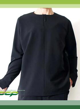 CCP 亨利领拉链长袖衬衣防泼水防风高弹力秋冬保暖圆领上衣套头衫