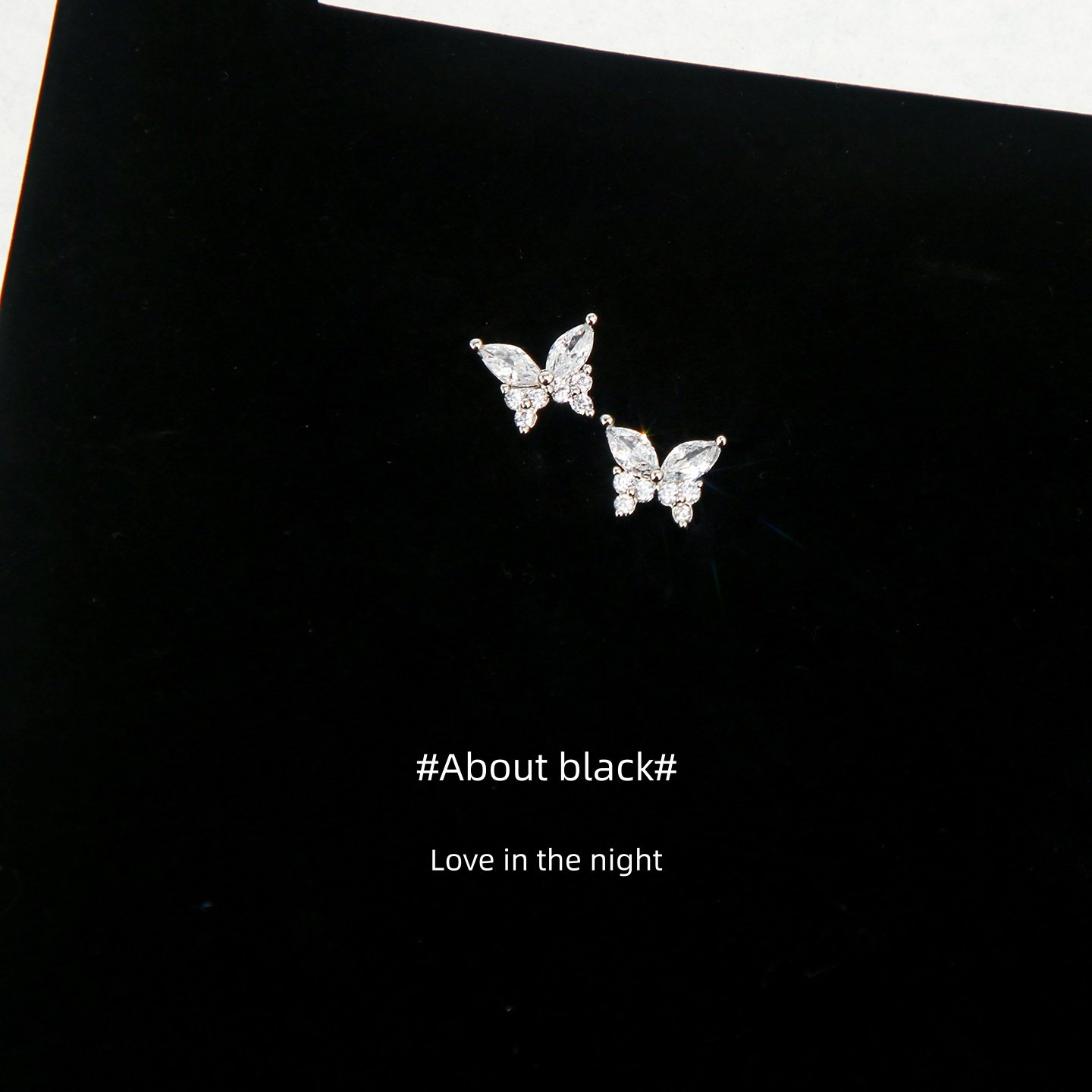 Ab | 蝴蝶 | 蝶型锆石爆闪满钻316L钛钢耳钉耳垂钉耳骨钉耳蜗钉,饰品/流行首饰/时尚饰品新,耳钉,淘宝优惠券,粉丝福利购,淘宝优惠卷