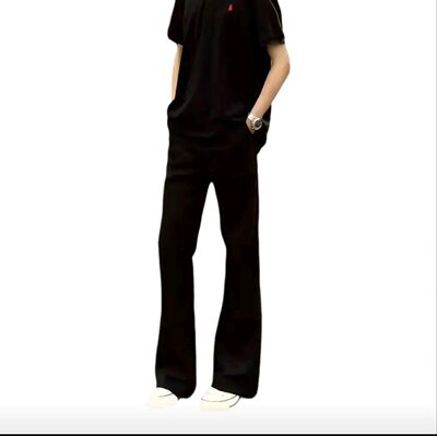 City Hipster 微喇薄款冰丝垂感西装裤 CTZT-BK9365-94-C000