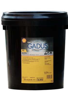 壳牌佳度S2A320,Shell Gadus S2 A320 1 2 3钙皂基润滑脂18kg