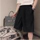 断码 2025夏季 优品 上市 青少年港风潮流直筒半松紧腰短裤 新款