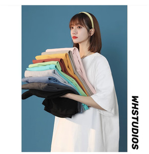 自助购物 2023夏季 新款 半袖 260克棉 男女款 T恤潮 精品