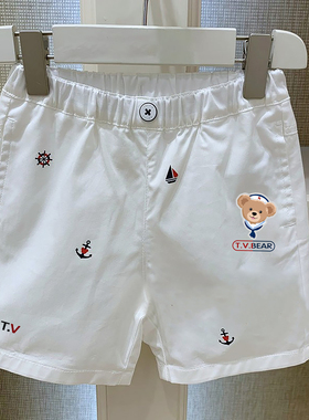 chris童装2026夏季新款男童婴童装海军风休闲百搭短裤T0TH212501A