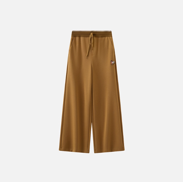 衣播商场同款2026春季新款百搭松紧腰显瘦直筒休闲裤BDT1KD1227