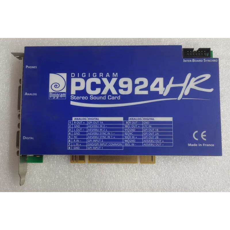 【议价】DIGIGRAM PCX924HR 录放音声卡 PCX924
