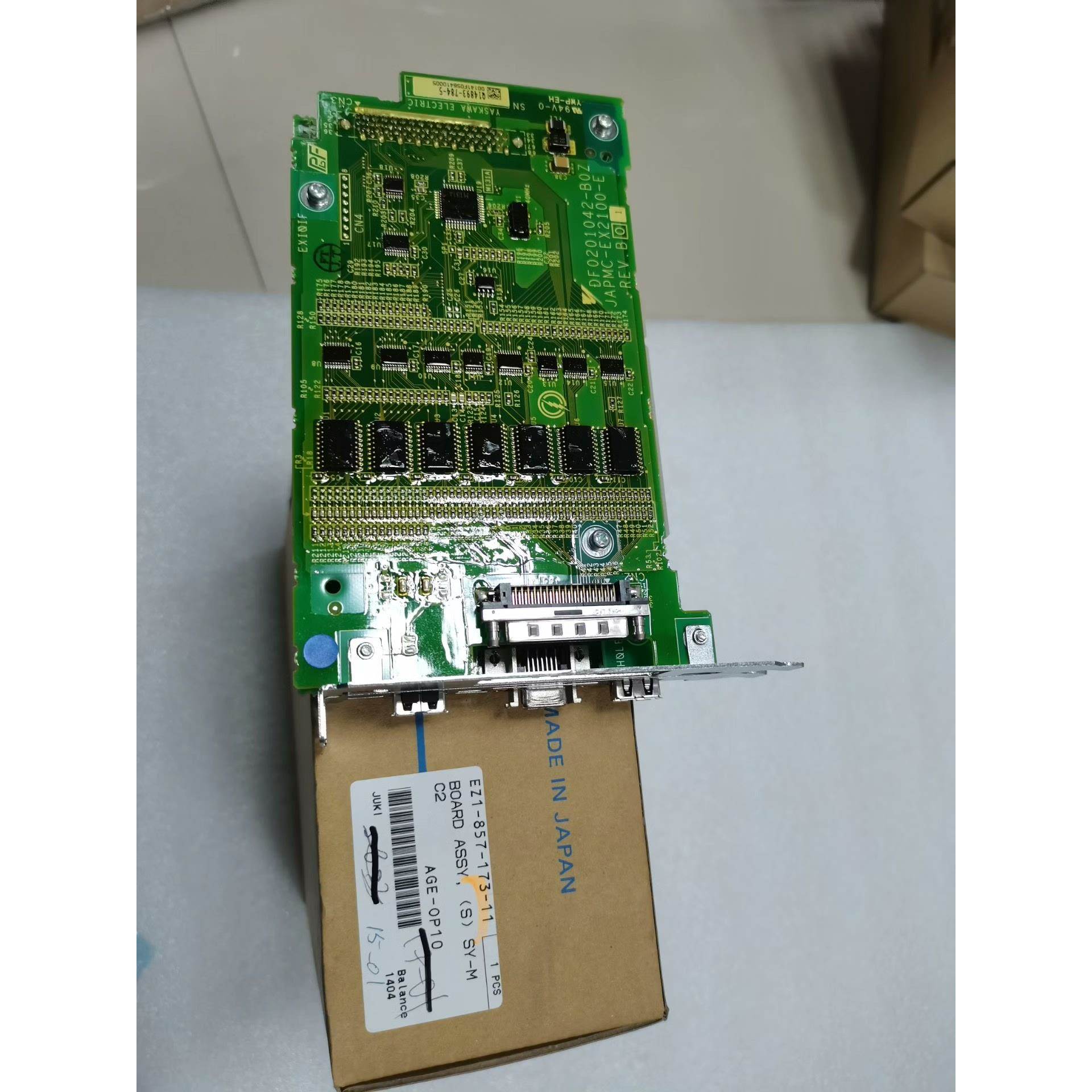 【议价】安川原装板卡出售！型号EZ1-857-173-11，(S)
