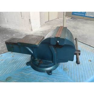 议价 虎盛工业级8寸重型台虎钳轻型台钳5寸带钻台家用机修汽修