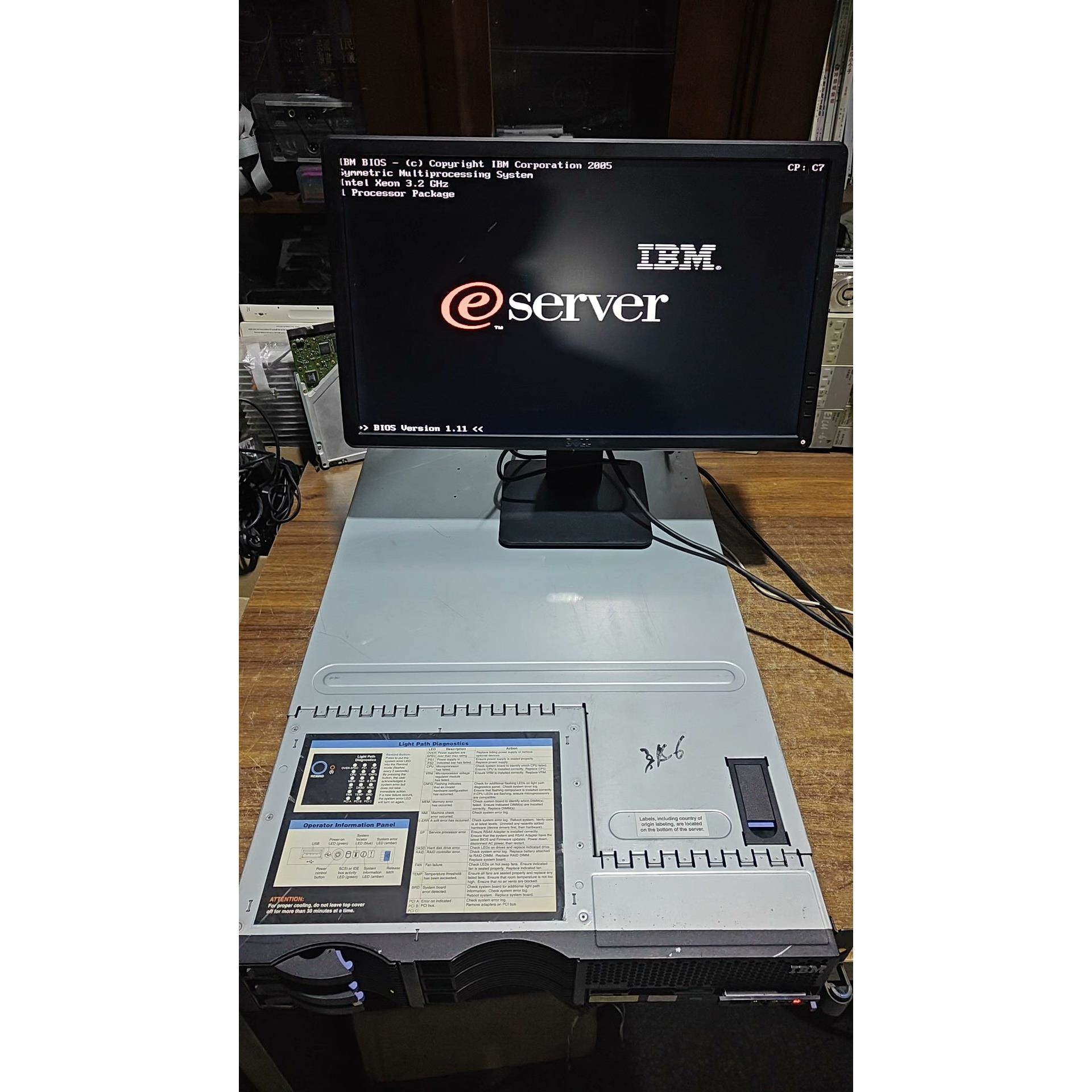 【议价】IBM xSeries 346服务器 功能一切正常